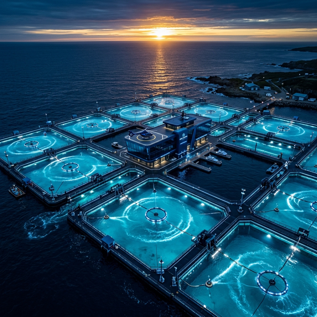 Fish Aqua Farming Facility in Gujarat